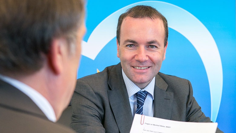 Günter Kohl im Gespräch mit Manfred Weber Günter Kohl im Gespräch mit Manfred Weber