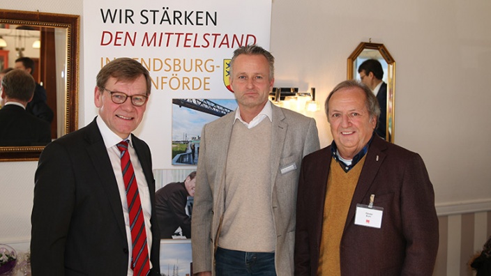 Johann Wadephul, Stefan Schmitz und Günter Kohl